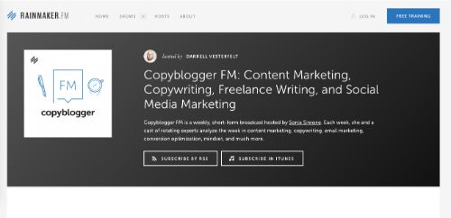Best Social Media Podcasts: Copyblogger FM