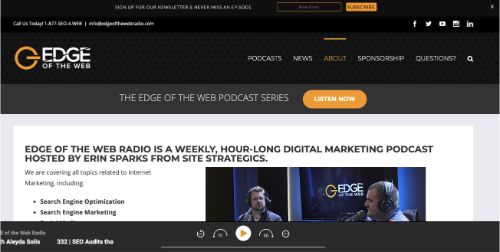 Best Social Media Podcasts: EDGE of the Web