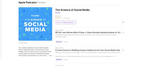 Best Social Media Podcasts: The Science of Social Media