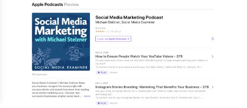Best Social Media Podcasts: Social Media Marketing