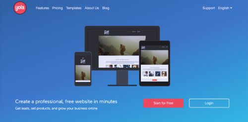 Best Blogging Platforms: Yola