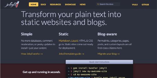 Best Blogging Platforms: Jekyll