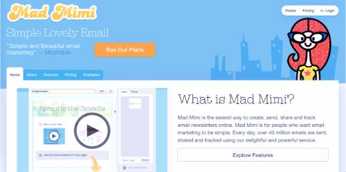 Best Email Marketing Services & Software: Mad Mimi