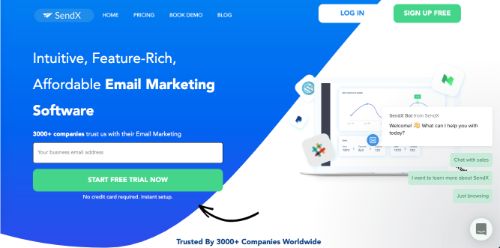 Best Email Marketing Services & Software: SendX
