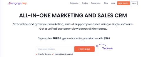 Best Email Marketing Services & Software: EngageBay