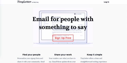 Best Email Marketing Services & Software: TinyLetter