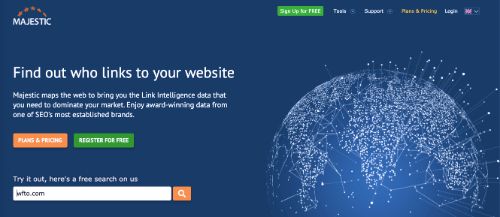 Best Backlink Trackers: Majestic