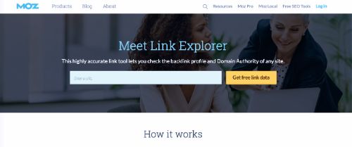 Moz Link Explorer