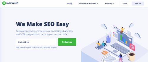 Best Backlink Trackers: Rankwatch