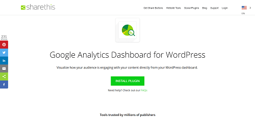 Best SEO Tools: Google Analytics Dashboard for WordPress