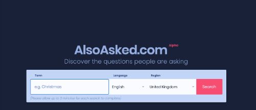 Best SEO Tools: AlsoAsked
