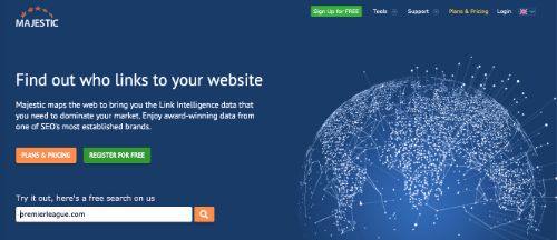 Best SEO Tools: Majestic