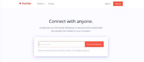 Best SEO Tools: Hunter