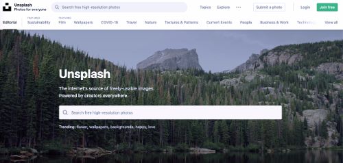 Unsplash