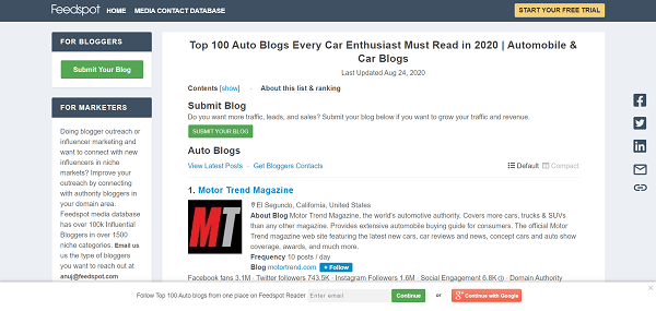 How to Start an Auto Blog: 6 Steps to a Money-Making Car Blog