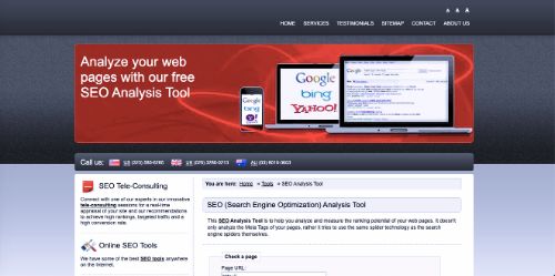 Best Free SEO Tools: SEO Workers Analysis Tool