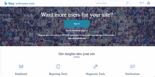 Best Free SEO Tools: Bing Webmaster Tools