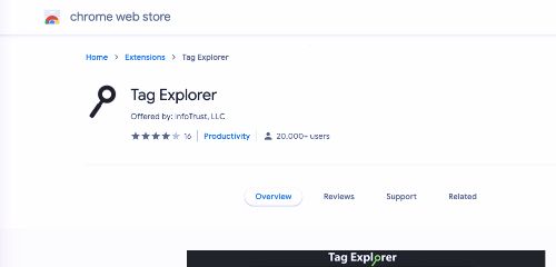 Best Free SEO Tools: TagExplorer