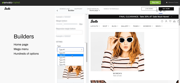 Best Shopify Themes: Shella