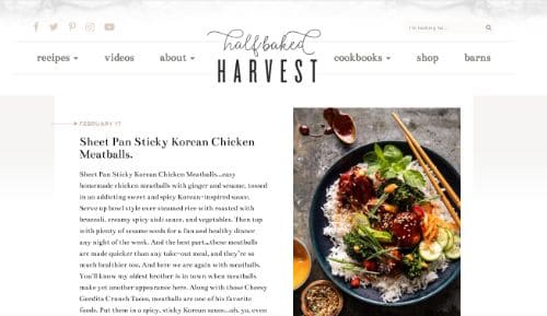 Half Baked Harvest